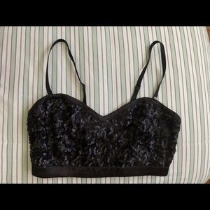 Guess Bustier Sequenced Crop